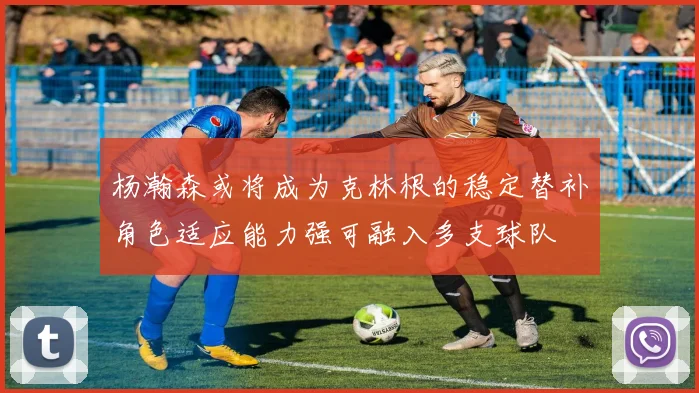杨瀚森或将成为克林根的稳定替补角色适应能力强可融入多支球队